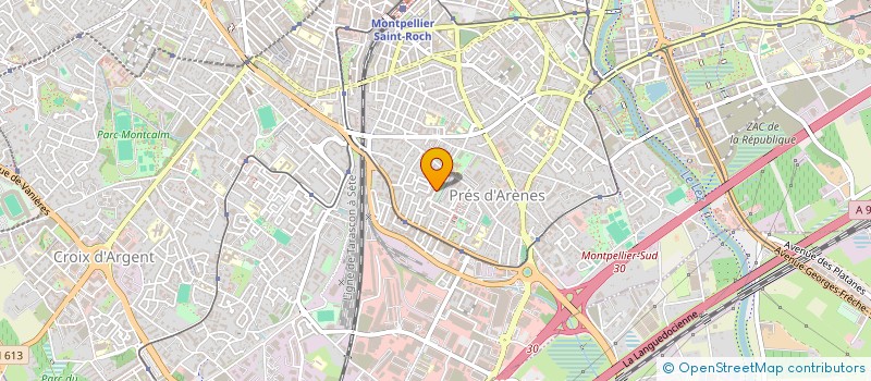 localisation de l'entreprise SKAB IMMO à MONTPELLIER