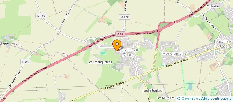 localisation de l'entreprise SKABANE  GRAINVILLE-SUR-ODON