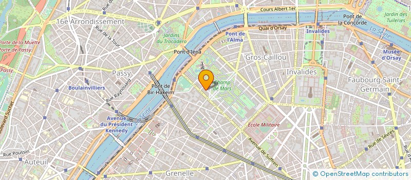 localisation de l'entreprise SKADI  PARIS