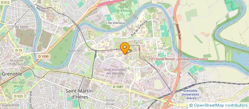 localisation de l'entreprise SKADI à SAINT-MARTIN-D'HERES