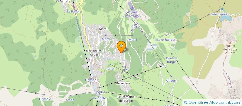 localisation de l'entreprise SKADI à LES ALLUES