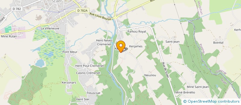 localisation de l'entreprise SKAER LAB  SCAER