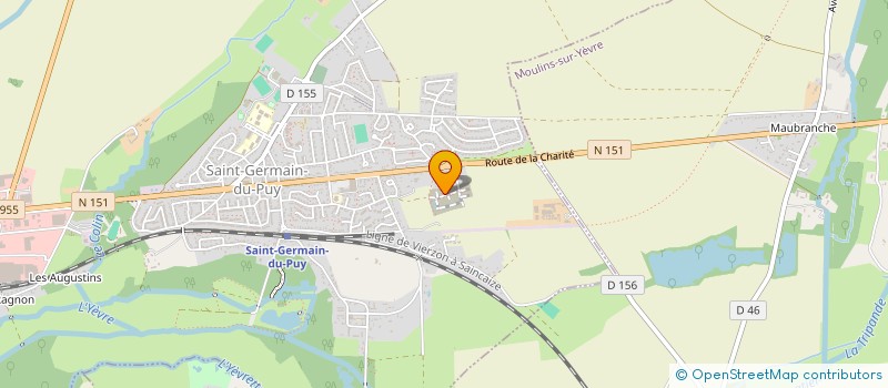 localisation de l'entreprise SKAF  SAINT-GERMAIN-DU-PUY