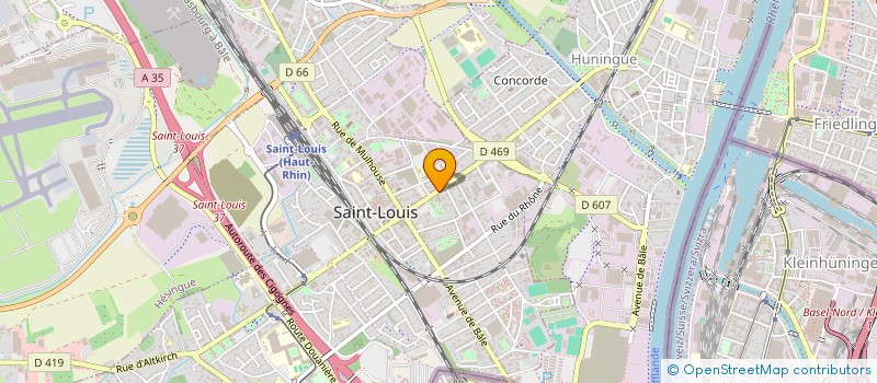 localisation de l'entreprise SKAI SECURITE à SAINT-LOUIS