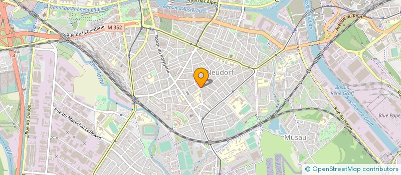 localisation de l'entreprise SKAKO VIBRATION à STRASBOURG