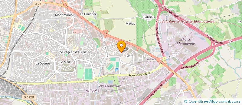 localisation de l'entreprise SKAL CONSULTING à BEZIERS
