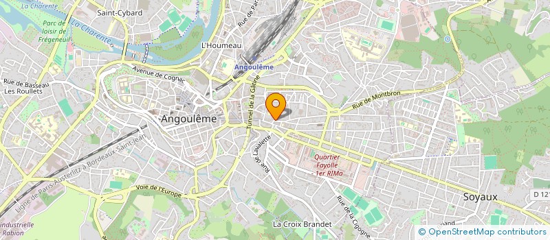 localisation de l'entreprise SKALA ROSADEN à ANGOULEME