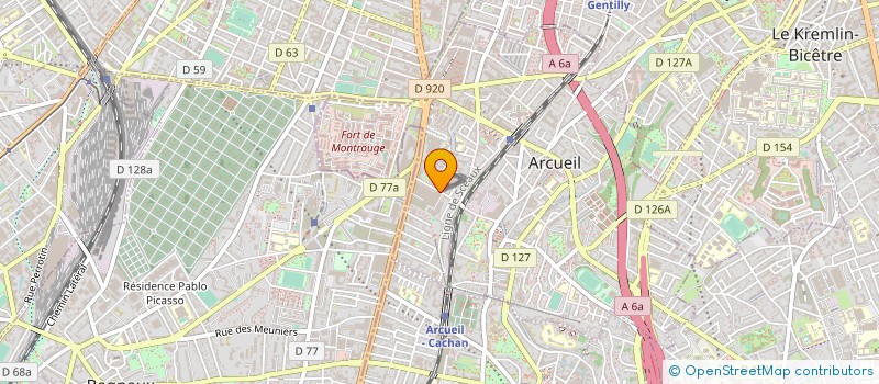 localisation de l'entreprise SKALAR ANALYTIQUE à GENTILLY