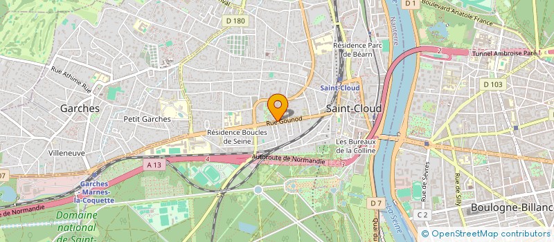 localisation de l'entreprise SKALIENCE  SAINT-CLOUD