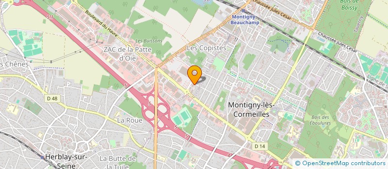 localisation de l'entreprise SKALIMMO  HERBLAY-SUR-SEINE