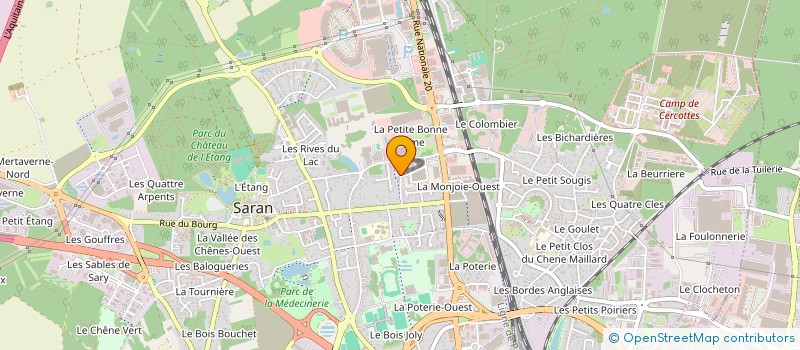 localisation de l'entreprise SKALP à SARAN
