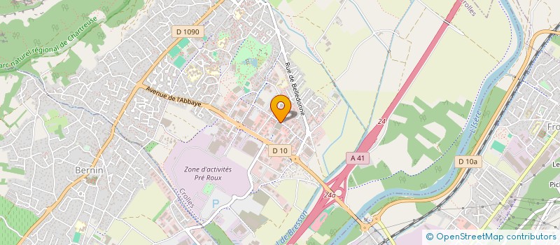 localisation de l'entreprise SKALP SPORT  CROLLES