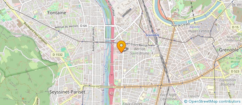 localisation de l'entreprise SKALSON  GRENOBLE