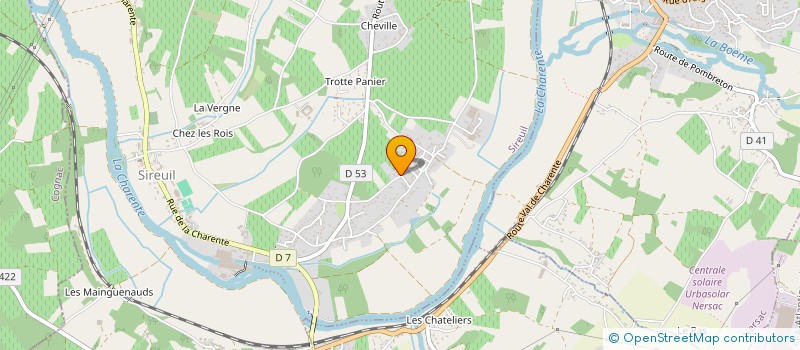 localisation de l'entreprise SKALTAFELH à SIREUIL