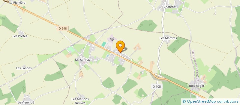 localisation de l'entreprise SKALUBA 79  MAISONNAY