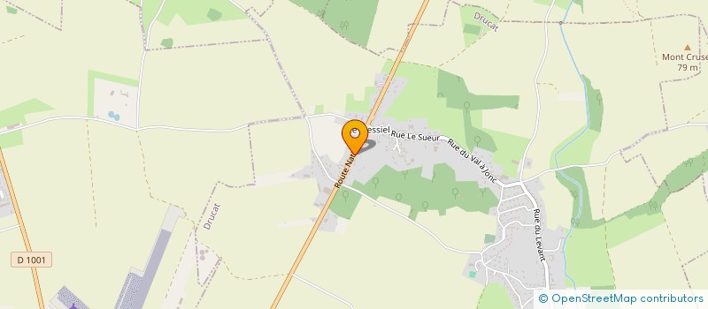 localisation de l'entreprise SKAN  LE TITRE