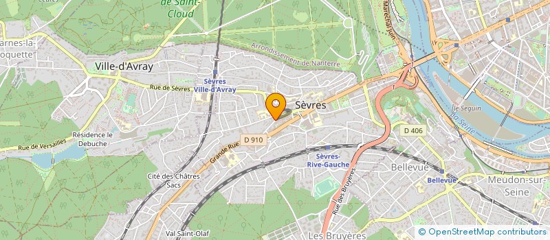 localisation de l'entreprise SKANDA CONSULTING à SEVRES