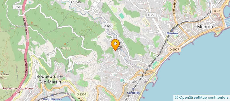 localisation de l'entreprise SKANDER à ROQUEBRUNE-CAP-MARTIN