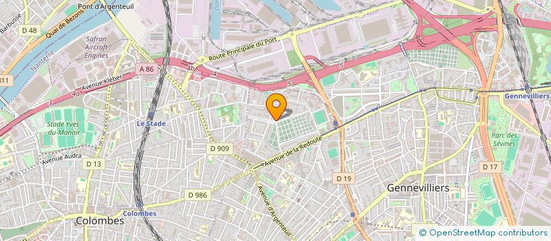 localisation de l'entreprise SKANERS  ASNIERES-SUR-SEINE