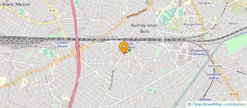 localisation de l'entreprise SKANRAY MEDIA à AULNAY-SOUS-BOIS