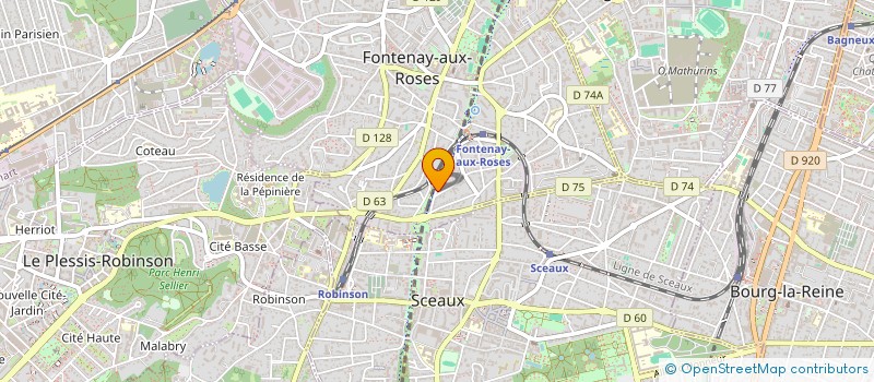 localisation de l'entreprise SKAR MOTORS à FONTENAY-AUX-ROSES