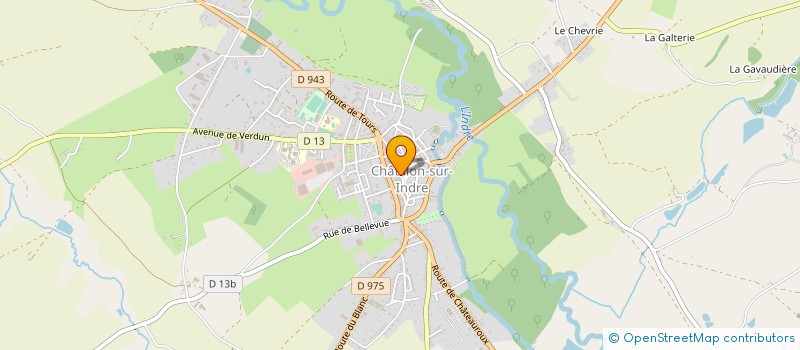 localisation de l'entreprise SKAR OPTIC à CHATILLON-SUR-INDRE