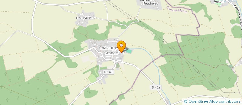 localisation de l'entreprise SKARTEK  CHALAUTRE-LA-GRANDE