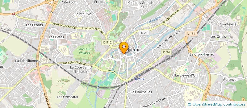 localisation de l'entreprise SKATE & CO à DREUX