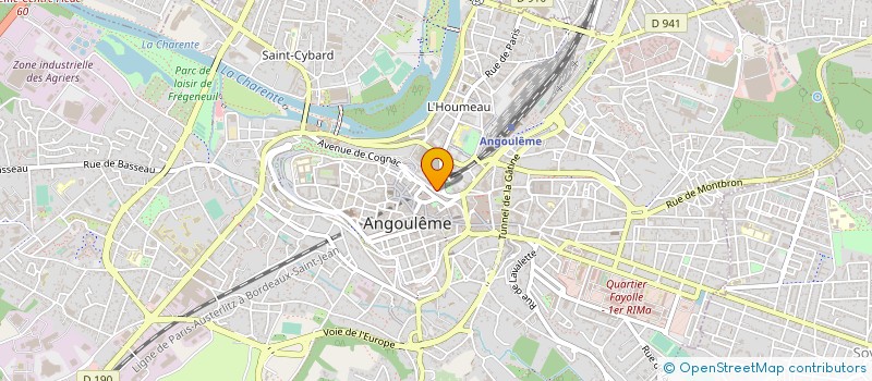localisation de l'entreprise SKATE EVOLUTION à ANGOULEME