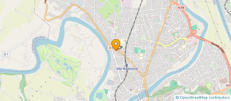 localisation de l'entreprise SKATE & SMILE à ALBI