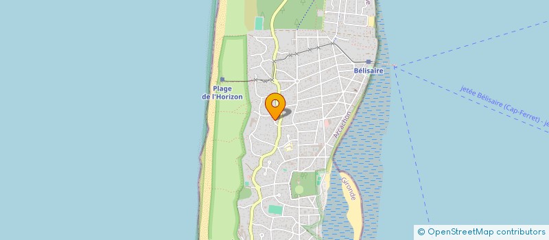 localisation de l'entreprise SKATECLUBFERRET  LEGE-CAP-FERRET