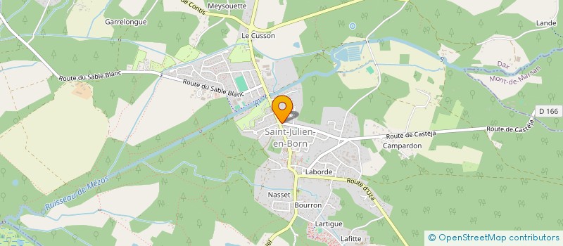 localisation de l'entreprise SKATELAND'S (SK8LAND'S)  SAINT-JULIEN-EN-BORN