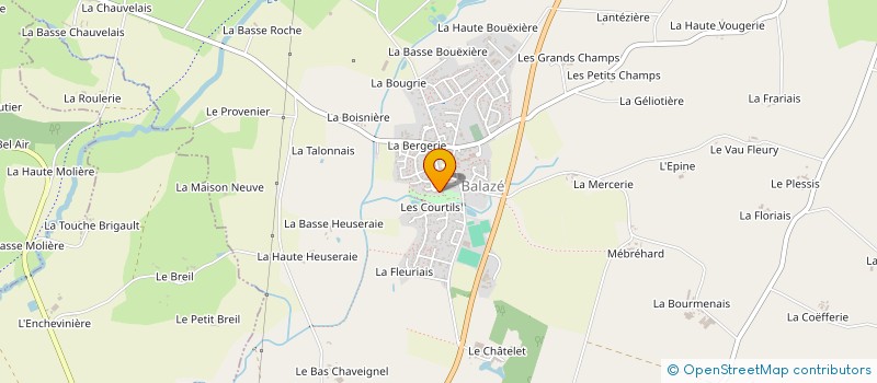 localisation de l'entreprise SKATERWEST SAS  VITRE