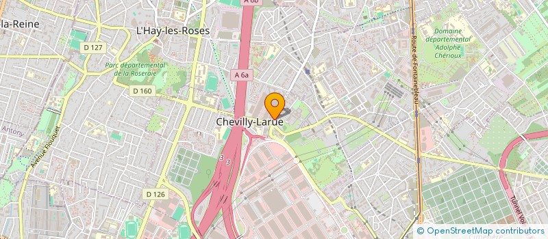 localisation de l'entreprise SKATES DEPOT  L'HAY-LES-ROSES