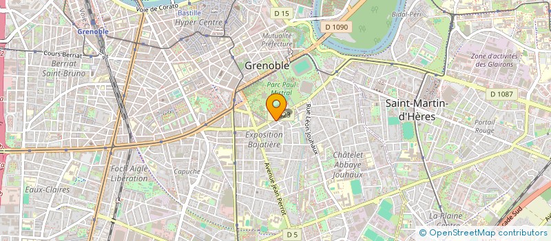 localisation de l'entreprise SKATING ZONE à GRENOBLE