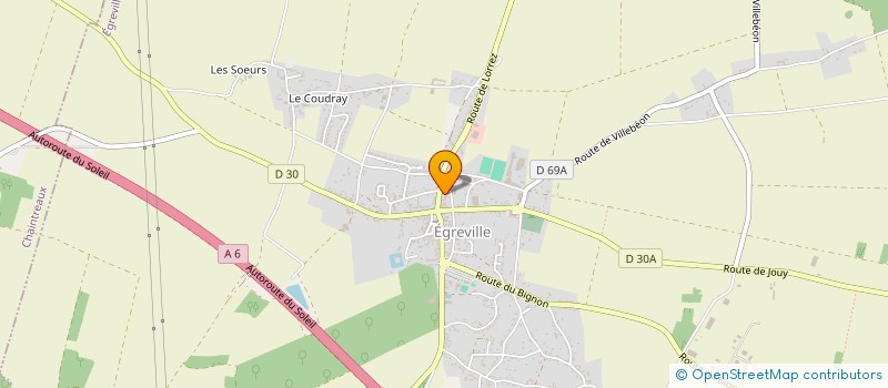 localisation de l'entreprise SKAV à EGREVILLE