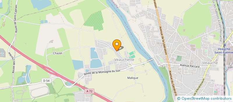 localisation de l'entreprise SKAY LOC'  VEAUCHETTE