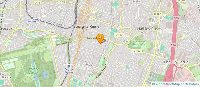 localisation de l'entreprise SKB à BOURG-LA-REINE