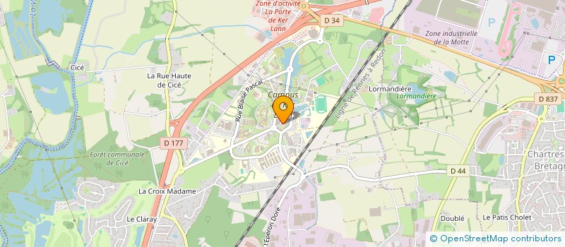 localisation de l'entreprise SKB à BRUZ