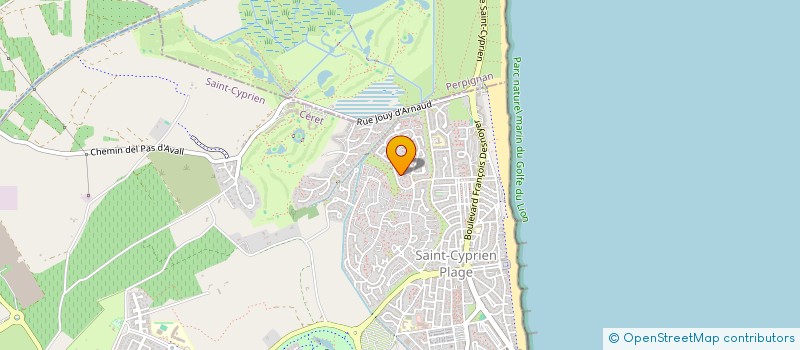 localisation de l'entreprise SKC  SAINT-CYPRIEN