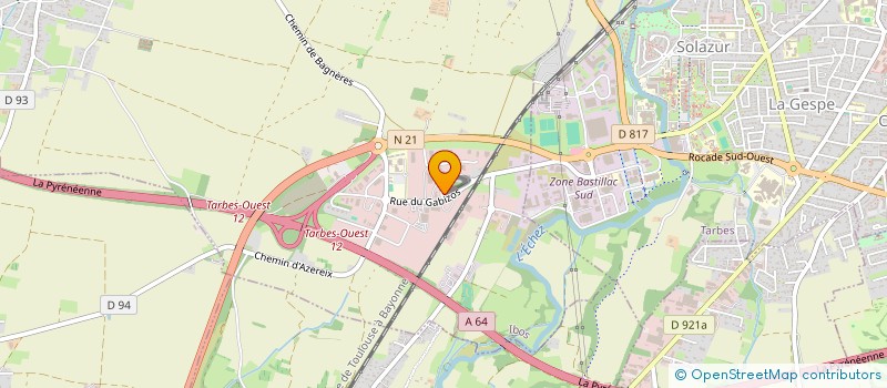 localisation de l'entreprise SKC  IBOS