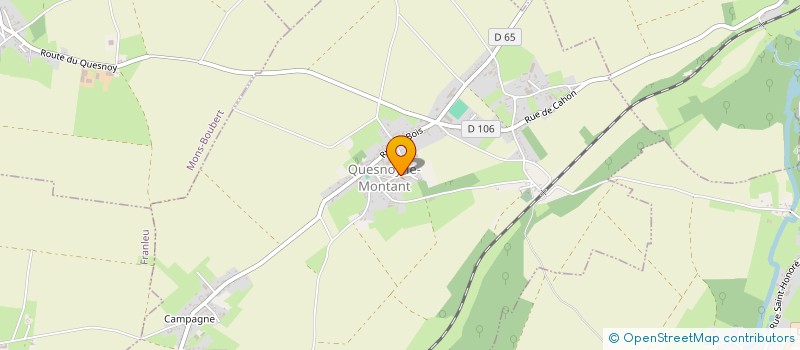 localisation de l'entreprise SKC  QUESNOY-LE-MONTANT