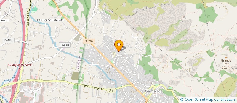 localisation de l'entreprise SKC PRODUCTION  GEMENOS