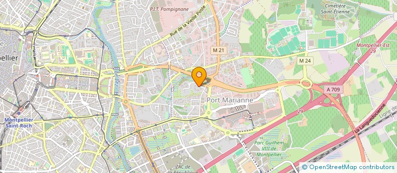 localisation de l'entreprise SKCF à MONTPELLIER