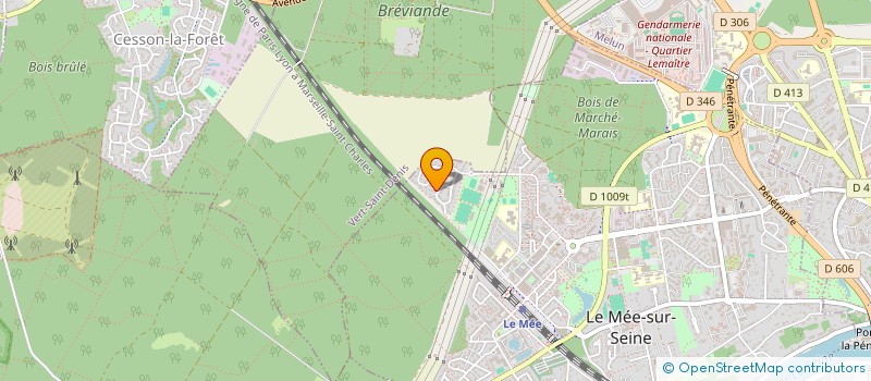 localisation de l'entreprise SKD IMMO  LE MEE-SUR-SEINE