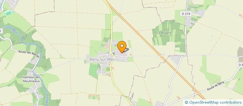 localisation de l'entreprise SKE GROUPE  BENY-SUR-MER