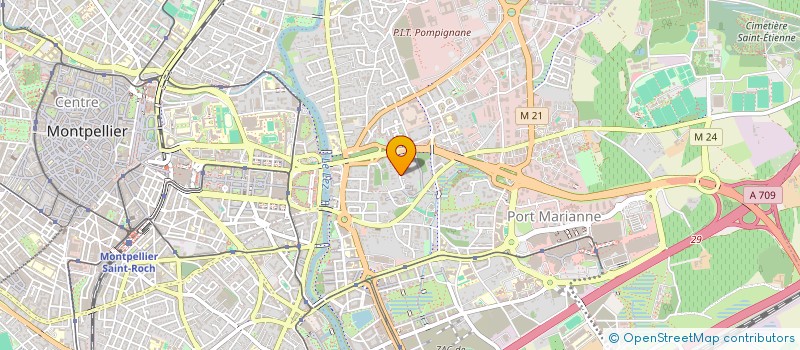 localisation de l'entreprise SKEA DESIGNER à MONTPELLIER