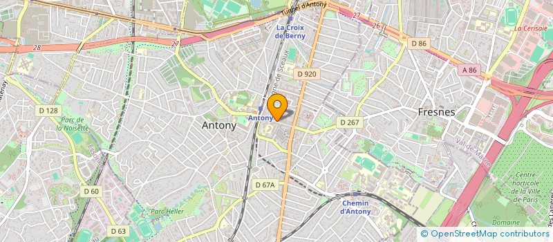 localisation de l'entreprise SKELA à ANTONY