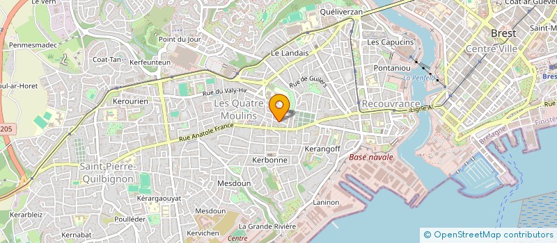 localisation de l'entreprise SKELENN à BREST