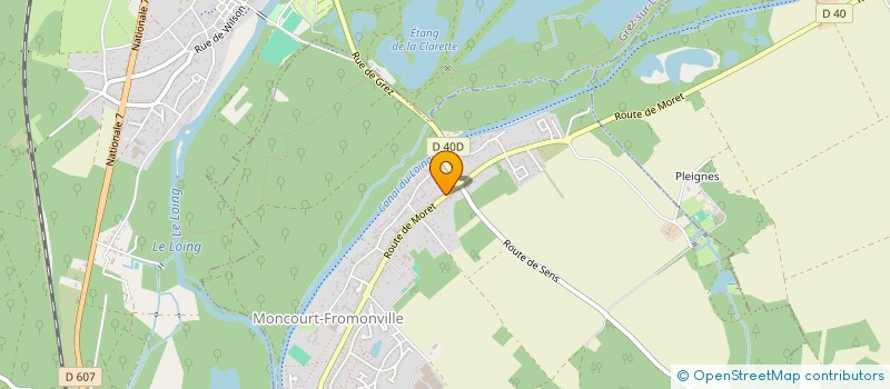 localisation de l'entreprise SKELIADE à MONTCOURT-FROMONVILLE